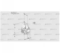 VAS2E25R/40R05FNVWR/PP/PP (88102462) Газовый клапан Kromschroder