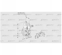 VAS115R/NWSR (88020010) Газовый клапан Kromschroder