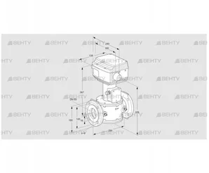 RVS 65/LF03W60S1-3 (86060300) Регулирующий клапан Kromschroder