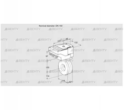 IBA150Z05/20-60Q3TR10 (88301955) Дроссельная заслонка Kromschroder