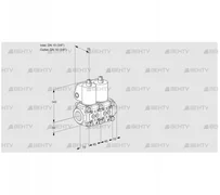 VCS1T10N/10N05NNQL/PPPP/MMMM (88103553) Сдвоенный газовый клапан Kromschroder