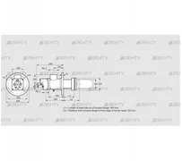 BIC 100HM-300/335-(67)E (84033242) Газовая горелка Kromschroder