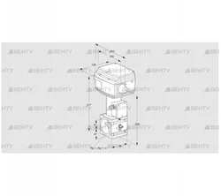 RVS 2/DML03W60E-3 (86060057) Регулирующий клапан Kromschroder