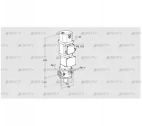 VK 50R10MXA43D (85317216) Газовый клапан с приводом Kromschroder