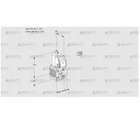 VAS2E40F/40R05FNWR/PP/PP (88102442) Газовый клапан Kromschroder