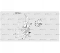 VAG125R/NWAE (88006299) Газовый клапан с регулятором соотношения Kromschroder