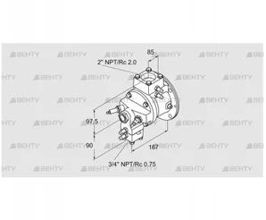 TJ28.0040-A2AHSCNB2D5FSB2 (85401167) Газовая горелка Kromschroder