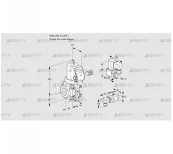 VAS110/-R/NWSR (88033608) Газовый клапан Kromschroder