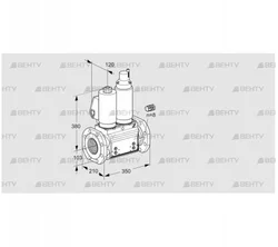 VCS8100F05NLWSL3B/PPPP/PPPP (88206586) Сдвоенный газовый клапан Kromschroder