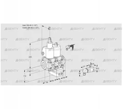 VCD2E40R/40R05LD-25WL/PPPP/4-PP (88106430) Регулятор давления Kromschroder