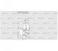 VAS1TW0/W25N/NQ (88005624) Газовый клапан Kromschroder