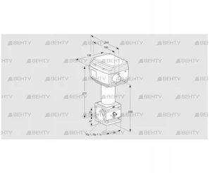 RV 2/CML10W30S1 (86060526) Регулирующий клапан Kromschroder