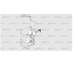 VAS240/-F/NW (88016485) Газовый клапан Kromschroder