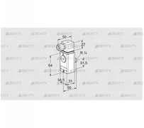 DG 60VC8-6W (84448273) Датчик-реле давления газа Kromschroder