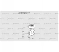 BVGF125/80Z05 (88300020) Дроссельная заслонка Kromschroder