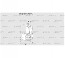 VAS1W0/NW (88031283) Газовый клапан Kromschroder