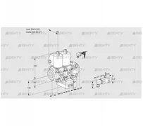 VCG3E50R/50R05NGNVWL/-2PP/2-PP (88107415) Клапан с регулятором соотношения Kromschroder