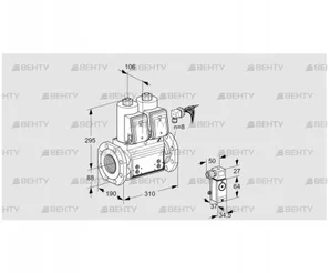 VCS780F05NNWRB/P3PP/4-PP (88207898) Сдвоенный газовый клапан Kromschroder