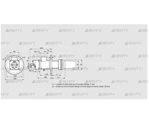 BIC 65RM-0/35-(71)E (84031018) Газовая горелка Kromschroder