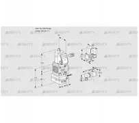 VAG1-/25R/NWAE (88001446) Газовый клапан с регулятором соотношения Kromschroder