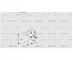 VRH120/15R05BE/PP/PP (88026004) Регулятор расхода Kromschroder