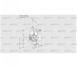 VAV2-/40F/NWAK (88014791) Газовый клапан с регулятором соотношения Kromschroder