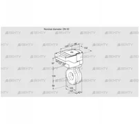 IBG50W05/40A2D (88303864) Дроссельная заслонка Kromschroder