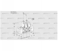 VCS3E50F/50F05NNWR/PPPP/PPPP (88103154) Сдвоенный газовый клапан Kromschroder