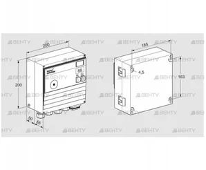 BCU460-3/1LW3GBS2B1/1 (88612773) Блок управления горением Kromschroder