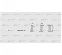 EKO 65F (03262057) Газовый компенсатор Kromschroder