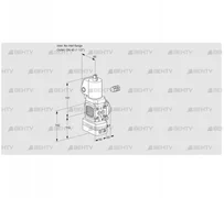 VAD2-/40R/NYGL-25A (88027493) Газовый клапан с регулятором давления Kromschroder