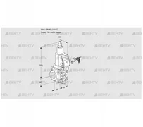 VAS240/-R/LQSR (88029924) Газовый клапан Kromschroder