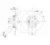 Осевой вентилятор ebmpapst A2D170AA0401