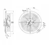 Осевой вентилятор ebmpapst W3G300CT7290