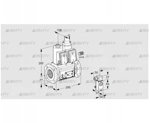 VCS665F05NLWR3E/PM34/3-MP (88207201) Сдвоенный газовый клапан Kromschroder