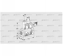 VCS780F05NLWRE/MMMM/PPPP (88204727) Сдвоенный газовый клапан Kromschroder