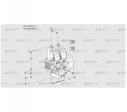 VCD3E50R/50F05FND-50WR3/PPPP/PPPP (88106204) Регулятор давления Kromschroder