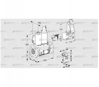 VCS665F05NLWLE/PPB-/3-PP (88207506) Сдвоенный газовый клапан Kromschroder