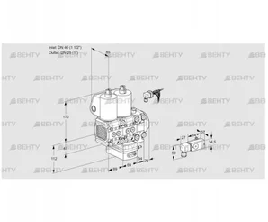 VCD2E40R/25R05FND-100VWL/PPPP/4-PP (88107532) Регулятор давления Kromschroder