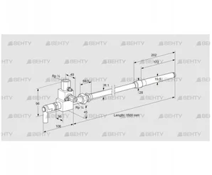 ZMIC 28B1500R (84199252) Пилотная горелка Kromschroder