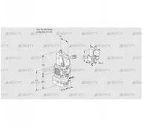 VAG1-/15R/NWBE (88006730) Газовый клапан с регулятором соотношения Kromschroder