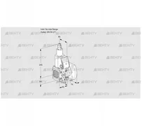 VAS3-/50F/LW (88034100) Газовый клапан Kromschroder