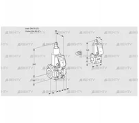 VAS3E50R/50R05LWR/PP/BS (88100350) Газовый клапан Kromschroder