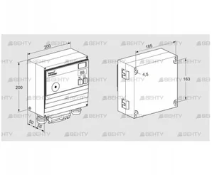 BCU460-5/1LW3GBPS3E1 (88614224) Блок управления горением Kromschroder