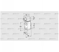 DG 40VC5-6WG (84448832) Датчик-реле давления газа Kromschroder