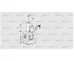 VAS665F05NKE/PP/EP (88204814) Газовый клапан Kromschroder