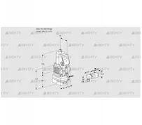 VAG1-/15R/NWBE (88000296) Газовый клапан с регулятором соотношения Kromschroder