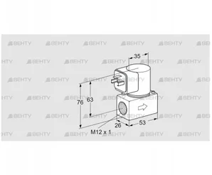 VG 6K05T6 (85228010) Запорный газовый клапан Kromschroder