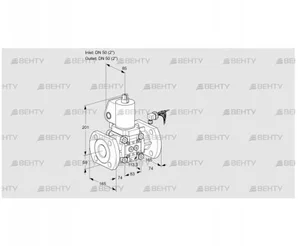 VAS350F/NQGL (88011344) Газовый клапан Kromschroder