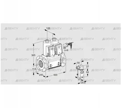 VCS9125F05NNARB/4-4-/MM4- (88204083) Сдвоенный газовый клапан Kromschroder